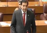 former prime minister raja pervez ashraf speaks at a session of the national assembly on may 20 2026 screengrab