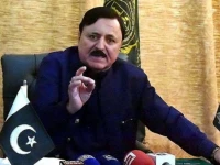 g b chief election commissioner cec raja shah baz khan photo courtesy radio pakistan