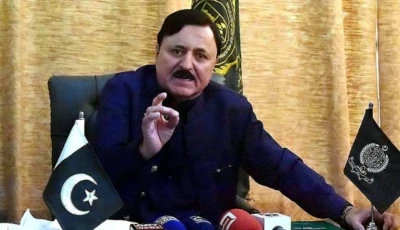 g b chief election commissioner cec raja shah baz khan photo courtesy radio pakistan