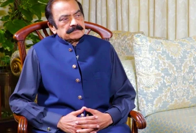 prime minister s adviser and senior pml n leader rana sanaullah photo app file