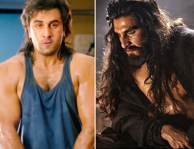 ranbir kapoor as sanju v ranveer singh as alauddin khilji ranbir kapoor as sanju v ranveer singh as alauddin khilji