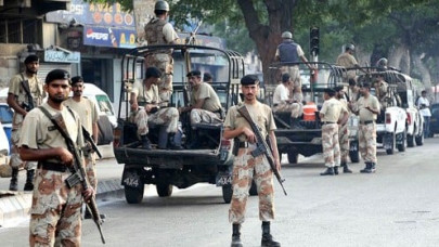 rangers raid in karachi