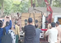 rano karachi s captive bear takes flight to islamabad leaving behind the city she once called home photo ppi rano karachi s captive bear takes flight to islamabad leaving behind the city she once called home photo ppi