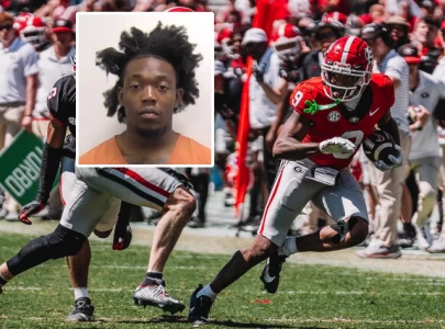 georgia wide receiver rara thomas faces charges following arrest