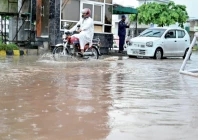 swamped again motorists ride through floodwaters at the entrance of media town in rawalpindi following monday s heavy downpour that flooded parts of the garrison city photo app swamped again motorists ride through floodwaters at the entrance of media town in rawalpindi following monday s heavy downpour that flooded parts of the garrison city photo app