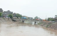 rain submerges low lying areas