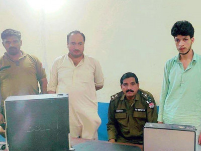 two held for showing pornographic videos to kids in pindi two held for showing pornographic videos to kids in pindi