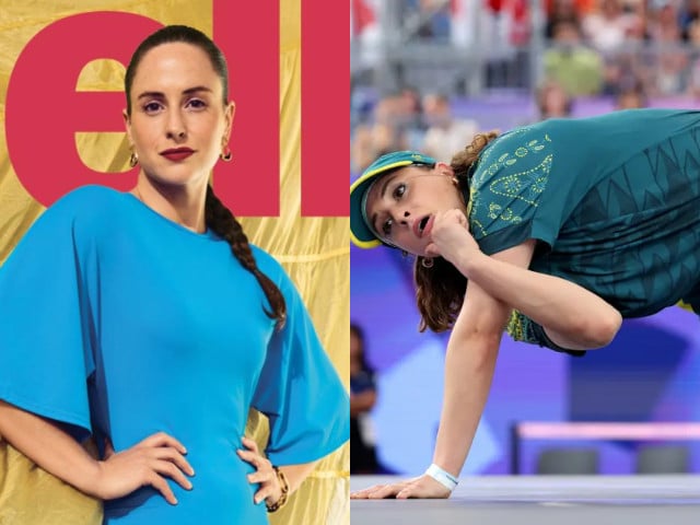 olympic breakdancer rachael raygun gunn s bold new look goes viral after controversial performance