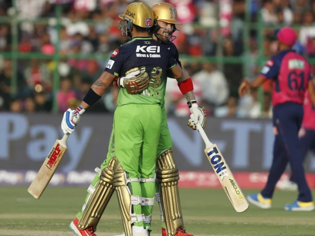 rcb openers virat kohli and phil salt forged a dominant 92 run partnership photo courtesy ap rcb openers virat kohli and phil salt forged a dominant 92 run partnership photo courtesy ap