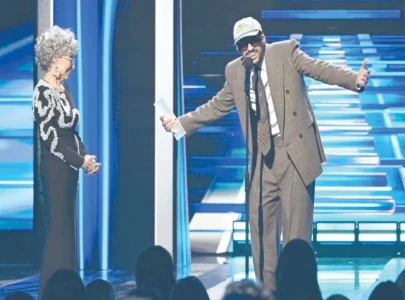 bad bunny leads a record breaking night for latin music bad bunny leads a record breaking night for latin music