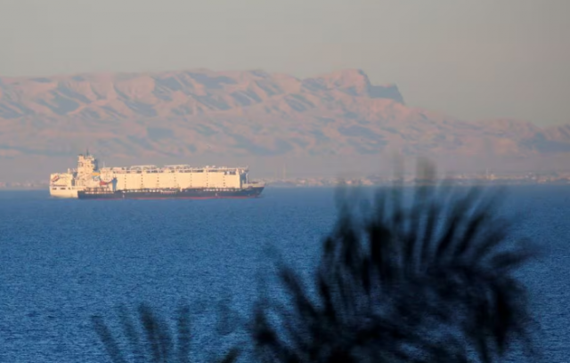 container ships sail across the gulf of suez towards the red sea before entering the suez canal in el ain el sokhna in suez east of cairo egypt march 17 2018 picture taken march 17 2018 reuters amr abdallah dalsh file photo container ships sail across the gulf of suez towards the red sea before entering the suez canal in el ain el sokhna in suez east of cairo egypt march 17 2018 picture taken march 17 2018 reuters amr abdallah dalsh file photo