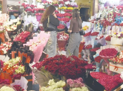 pindi dons red on valentine s day pindi dons red on valentine s day