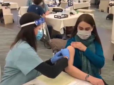 reema khan gets first dose of covid 19 vaccine reema khan gets first dose of covid 19 vaccine