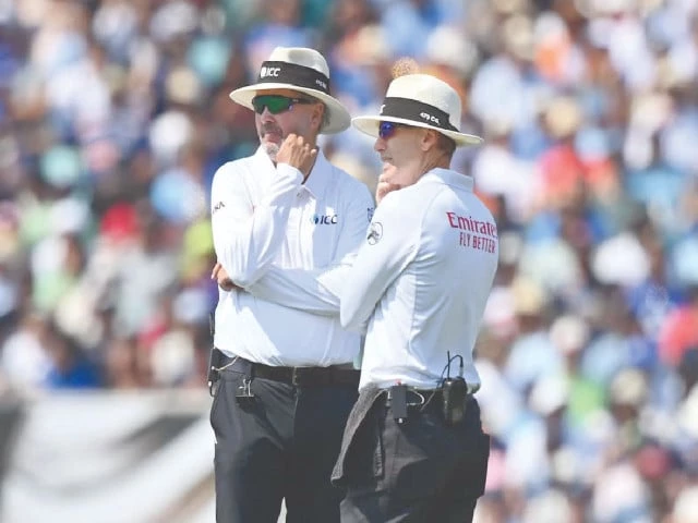 new zealand s chris gaffaney and england s richard illingworth will supervise the game photo icc new zealand s chris gaffaney and england s richard illingworth will supervise the game photo icc