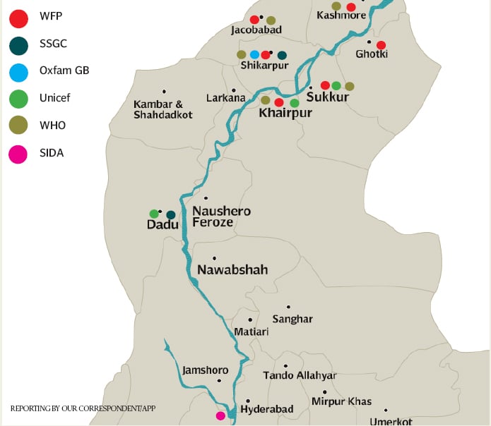 at a glance developing relief operations