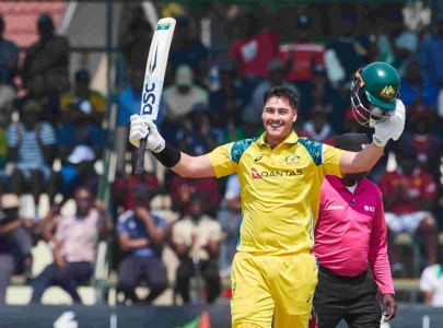 australia draw first blood against zimbabwe