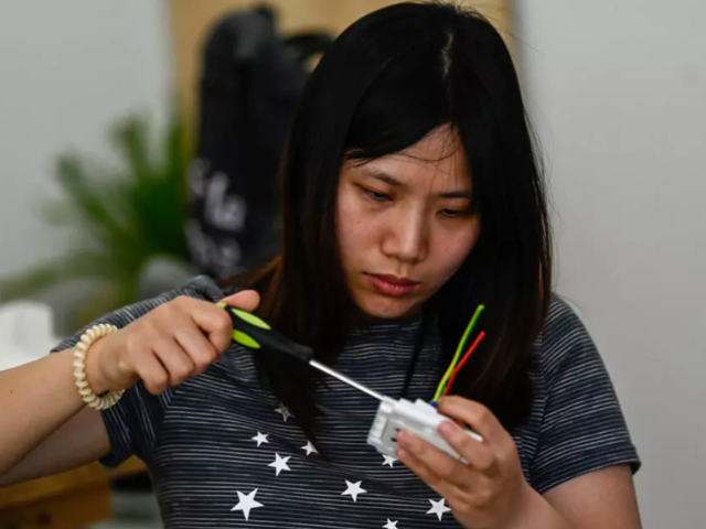 DIY and maintenance work is a male-dominated field, but there is growing appetite among women to learn such skills/AFP