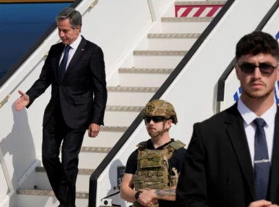 u s secretary of state blinken lands in israel u s secretary of state blinken lands in israel