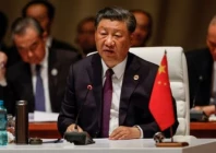 president of china xi jinping attends the plenary session during the 2023 brics summit at the sandton convention centre in johannesburg south africa on august 23 2023 gianluigi guercia pool via reuters file photo acquire licensing rights