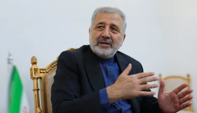 iranian ambassador to saudi arabia alireza enayati speaks to reuters during an interview in riyadh saudi arabia on march 12 2026 photo reuters