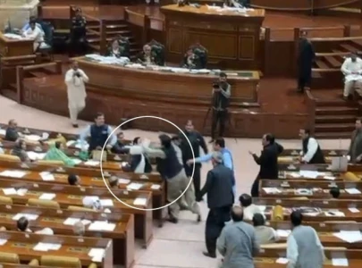 tensions escalate in punjab assembly as lawmakers clash over alleged attacks tensions escalate in punjab assembly as lawmakers clash over alleged attacks