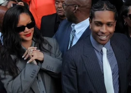 a ap rocky rushes into rihanna s arms after jury finds him not guilty in felony assault trial a ap rocky rushes into rihanna s arms after jury finds him not guilty in felony assault trial