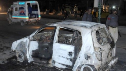 rioting in malir after political killing