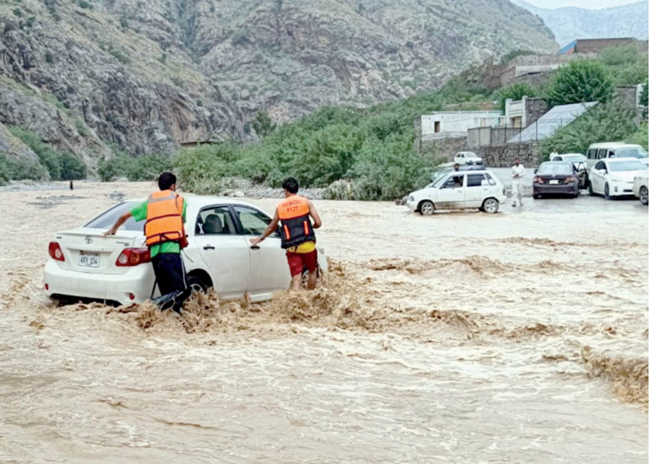 River flows rise as monsoon rains prompt fresh flood warnings