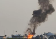 houthis hit oil facility near riyadh