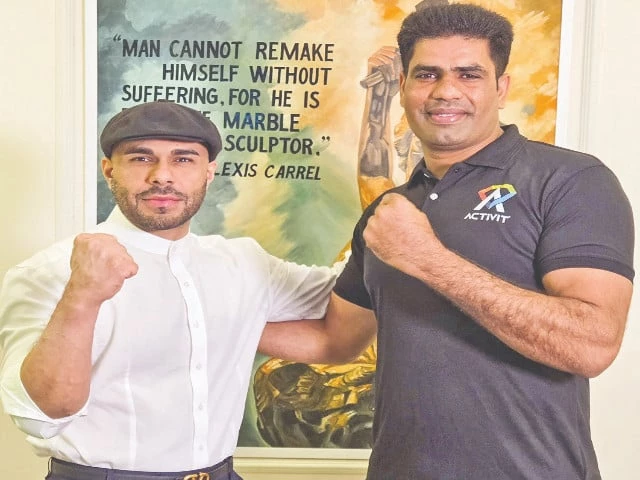 rd rizwan aftab ahmed with paris olympic javelin throw gold medallist arshad nadeem photo rizwan aftab ahmed rd rizwan aftab ahmed with paris olympic javelin throw gold medallist arshad nadeem photo rizwan aftab ahmed