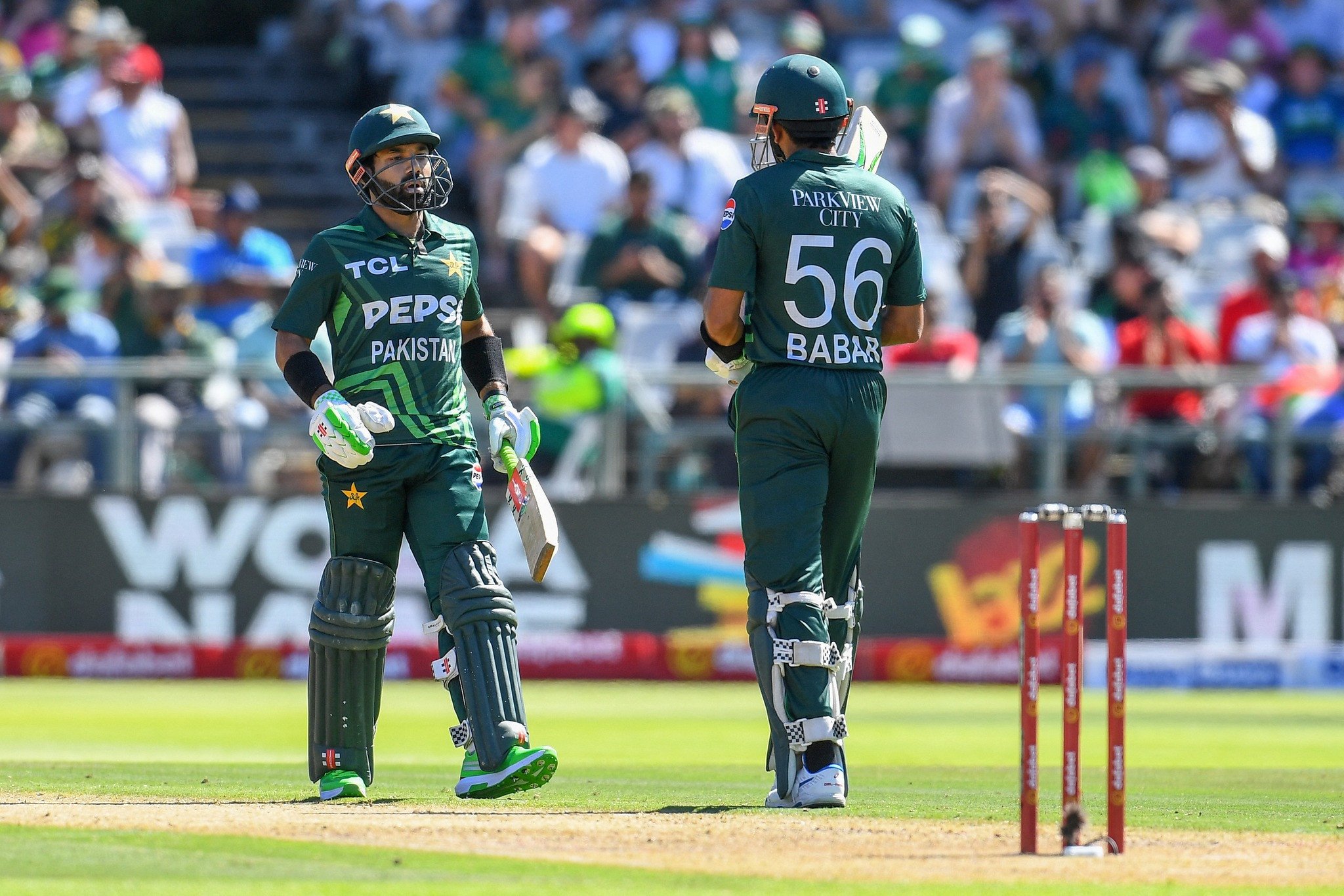 babar azam and rizwan steadied the ship with a solid 115 run partnership courtesy pcb