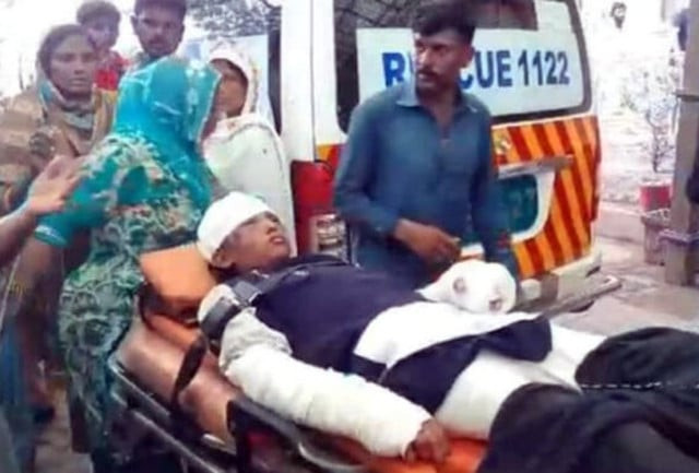 on july 24 rizwana was brought to the district headquarters hospital in sargodha in critical condition screengrab on july 24 rizwana was brought to the district headquarters hospital in sargodha in critical condition screengrab