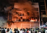 bangladesh journalists rally after attack on media houses