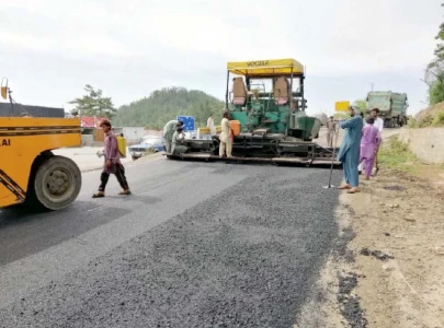anomalies detected in road project