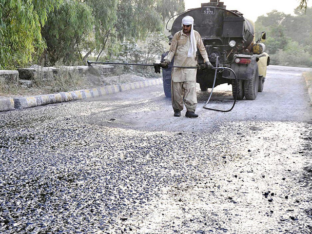 the project aims to rehabilitate and repair a total length of 313 kilometres of khushab roads photo app file