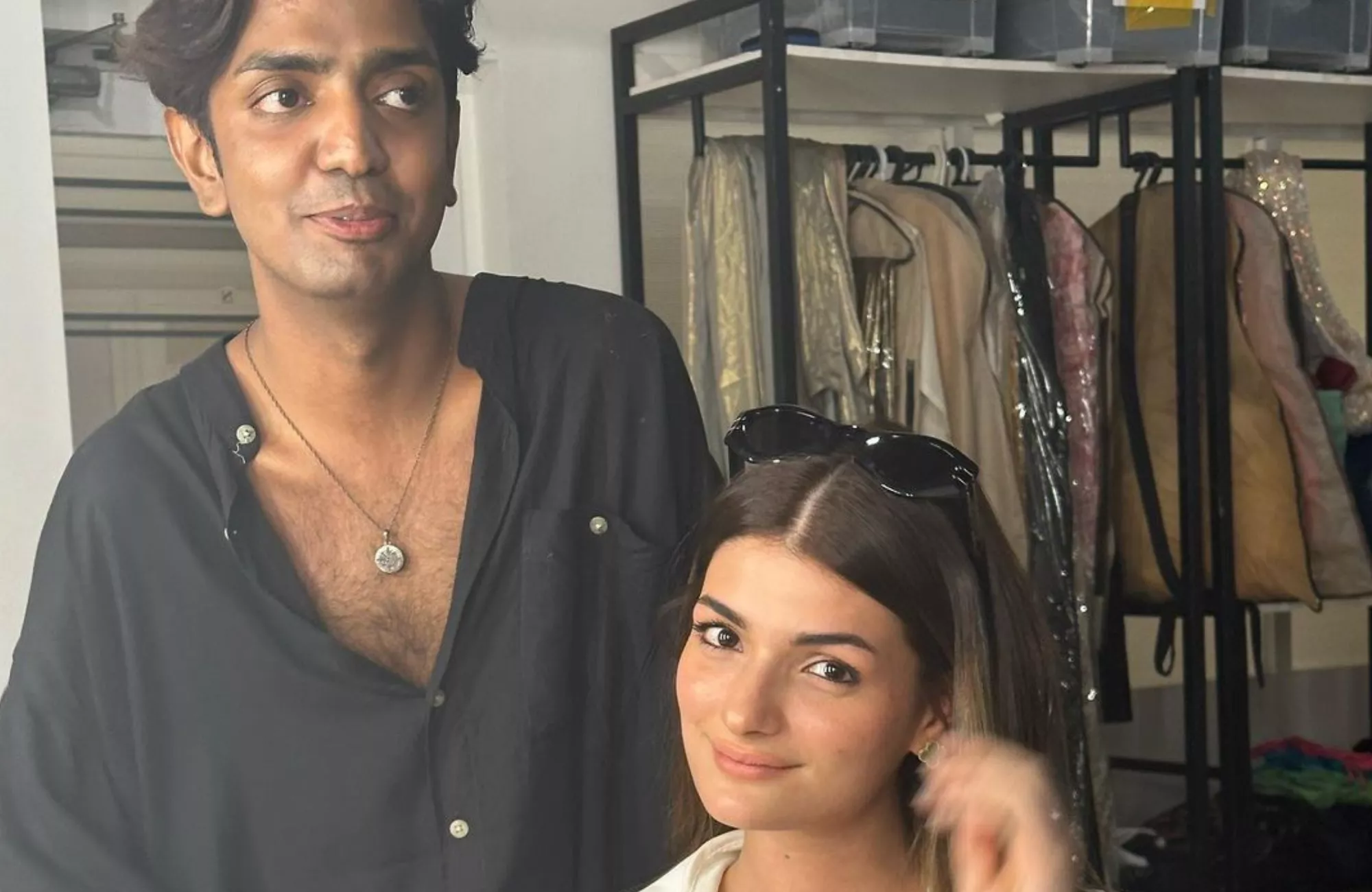 everything is sorted now model robina khan makeup artist bryan william end feud everything is sorted now model robina khan makeup artist bryan william end feud