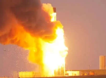 rocket engine blast shakes scottish spaceport during test run
