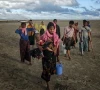 hundreds of fleeing rohingya turned away at bangladesh border after drone strike hundreds of fleeing rohingya turned away at bangladesh border after drone strike
