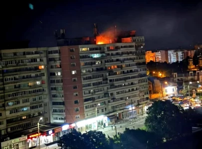 nato member romania says russian drone hit block of flats injuring two nato member romania says russian drone hit block of flats injuring two