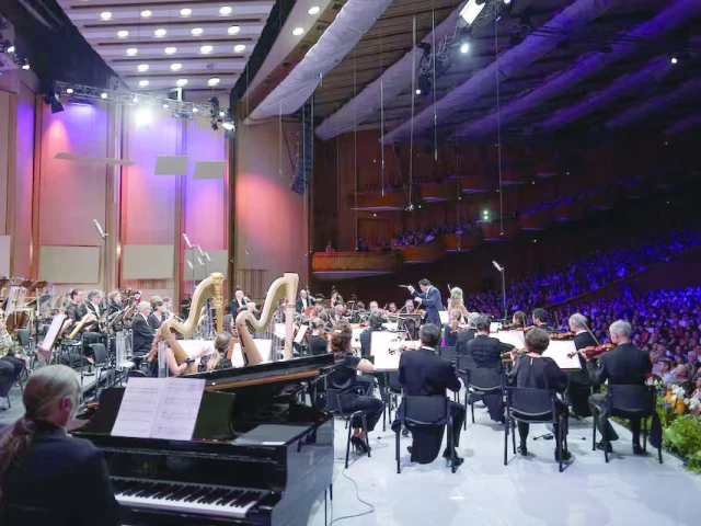 conductor and george enescu festival s artistic director cristian macelaru conducts the orchestre national de france at sala palatului venue in bucharest romania photo reuters conductor and george enescu festival s artistic director cristian macelaru conducts the orchestre national de france at sala palatului venue in bucharest romania photo reuters