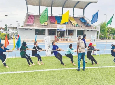 karachi women rope in tug of war trophy karachi women rope in tug of war trophy