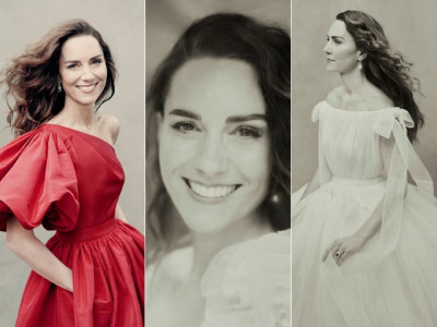 new portraits of british royal kate released for her 40th birthday