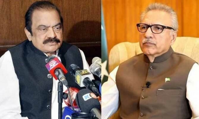 president should remain in his constitutional domain says rana sanaullah photo app