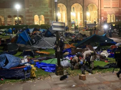 fresh chaos arrests on us college campuses as police flatten camp at ucla fresh chaos arrests on us college campuses as police flatten camp at ucla