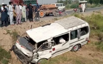 15 killed as truck overturns on swat motorway 15 killed as truck overturns on swat motorway