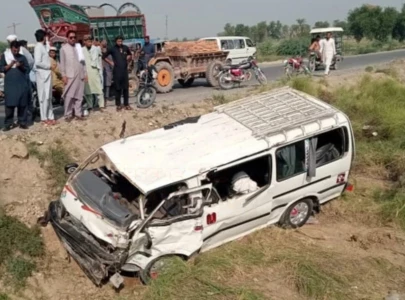 15 killed as truck overturns on swat motorway 15 killed as truck overturns on swat motorway