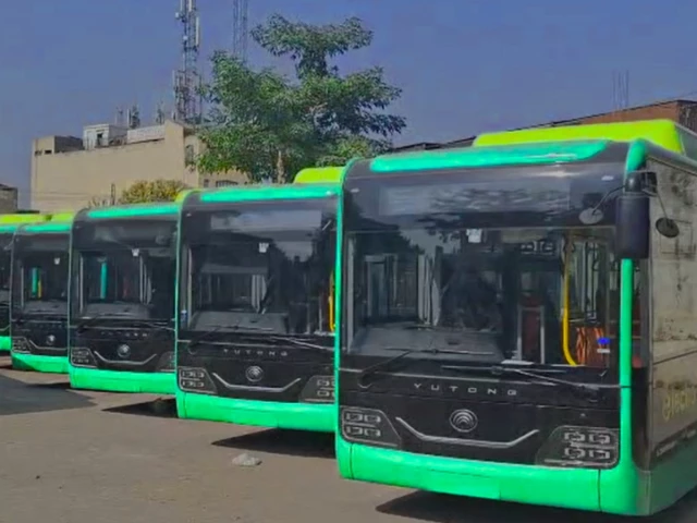 punjab receives 87 new electric buses to serve rawalpindi islamabad