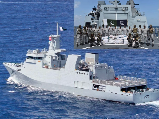 pakistan navy seizes drugs worth 972m in arabian sea bust