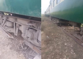 four injured as explosion derails jaffar express near shikarpur four injured as explosion derails jaffar express near shikarpur
