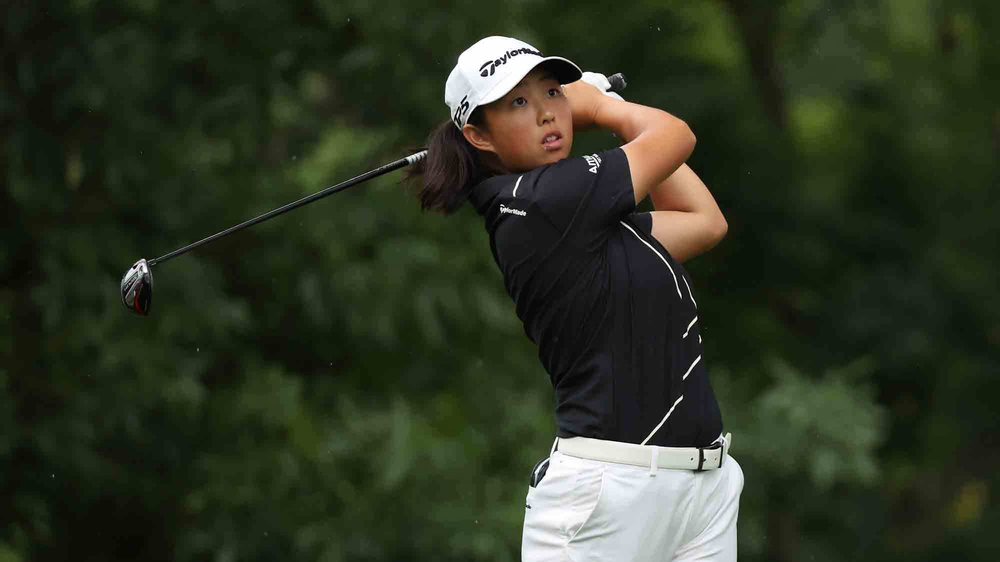 Yin, Kim share LPGA LA Open lead